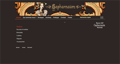 Desktop Screenshot of capharnaumm.com